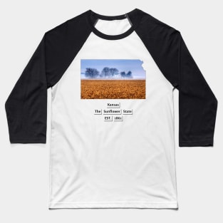 Kansas USA Baseball T-Shirt